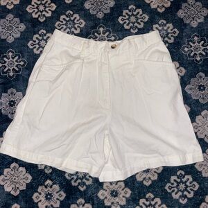 Style & Co. High Waist White Shorts